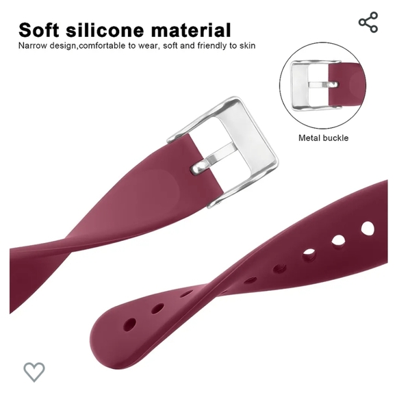 NWT Fitbit Silicone Replacement Straps 6 pack - Picture 4 of 11